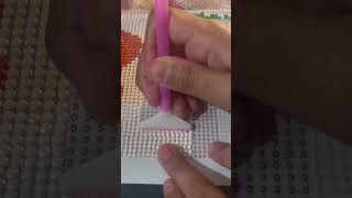 ASMR diamond art painting artandcraft diamondartpainting [upl. by Essie671]