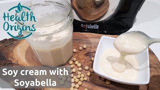 How to make Soy Cream or Sour Cream with Soyabella [upl. by Ahsatel]