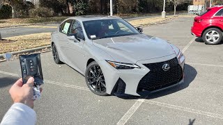 2024 Lexus IS 350 F Sport Start Up Exhaust Test Drive Walkaround POV and Review [upl. by Chung449]