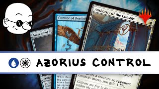 AZORIUS CONSUL CONTROL  Blue White in Foundations Best of Three Standard [upl. by Aleacim197]