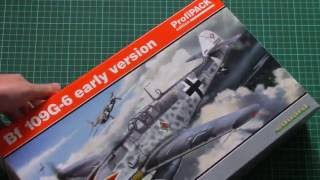 Eduard 148 Bf 109G6 Early ProfiPACK 82113 Review [upl. by Aline]