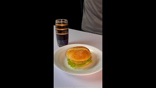 ASMR Juicy Chicken Pattie Burger Recipe 🍔  Ultimate Crispy amp Juicy Burger 🔥 shorts [upl. by Naoj]