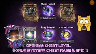 Vainglory  Opening Chest Level Bonus Mystery Chest Rare And Epic [upl. by Eciruam]