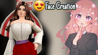 Female Face Creation Avakin Life  Avakin Life Female Face Idea 2024  avakinlife faceideaavakin [upl. by Ai]