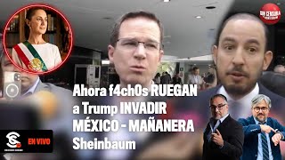 Ahora f4ch0s RUEGAN a Trump INVADIR MÉXICO MAÑANERA Sheinbaum 07112024 [upl. by Kella]