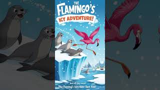 Flamingos Icy Adventure Fun with Seals  The Playful World of Flamingos and Seals [upl. by Nnylirak]