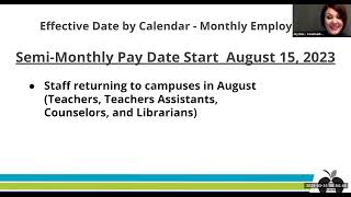 SemiMonthly Payroll Presentation [upl. by Alleahcim]