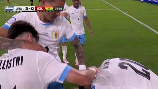 Maximiliano Araújo Goal Uruguay Vs Bolivia 30 All Goals Copa America Extended Highlights [upl. by Gneh]