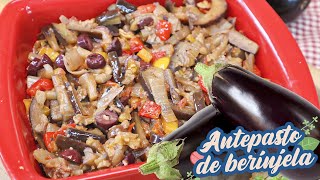 CAPONATA ANTEPASTO DE BERINJELA de PANELA  RECEITA SUPER FÃCIL  Receitas de Pai [upl. by Nahoj]