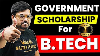 Government Scholarship for B Tech Students  Engineering Scholarships 2024  Harsh Sir [upl. by Neelhtakyram495]