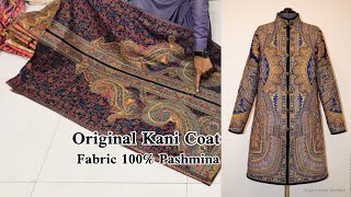 Kani Coat  Original Kani Ki Coat  100 Pashmina  Cashmere Coat  Pashmina ki Coat  Ladies Coat [upl. by Malamud]