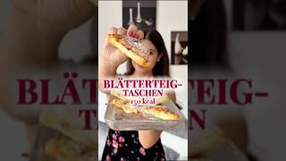 BlätterteigTaschen✨blätterteigsnack herbstsnack gesundnaschen lowcalorie amba3 einfacherezepte [upl. by Herta847]