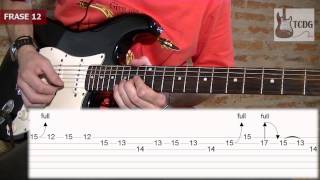 Como Tocar el Solo de Stairway to Heaven en Guitarra Eléctrica Led Zeppelin Parte 2 Tutorial TCDG [upl. by Geordie]