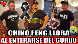 Chino Feng ROMPE en LLANTO al enterarse de la muerte de Gordo Peruci Así reaccionó chino feng [upl. by Yrocej]