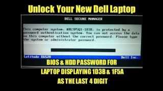 Remove Dell Latitude e6330 bios password E6530 E6230 1D3B [upl. by Nylyak298]