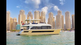 Explora 76ft23m 40 pax flame yachting – boat rental amp yacht charter in dubai [upl. by Shapiro958]