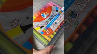 LOS MARCADORES MÁS BARATOS  tutorial artecreativo plumones artsupplies artshorts art diy [upl. by Dnomyar]