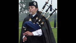 Female Solo Bagpiper Highland Games Perthshire Scotland [upl. by Ecerahc]