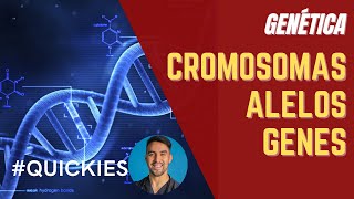 ¡CROMOSOMAS GENES Y ALELOS Genética [upl. by Hailed]