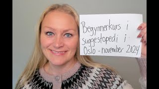 Video 1165 Begynnerkurs i suggestopedi i Oslo 1114 november 2024 [upl. by Prochora]