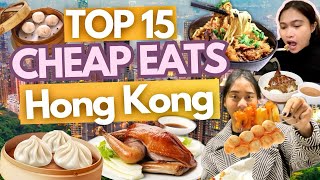 2024 Hong Kong Food Guide 15 MustTry CHEAP Eats w Prices • Hong Kong Best Street Food Tour [upl. by Roosevelt]