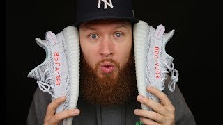 CHEAPEST YEEZYS EVER ADIDAS YEEZY BOOST 350 V2 BLUE TINT [upl. by Rollie]