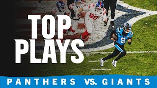 Panthers top plays in win vs Giants  Carolina Panthers [upl. by Eetak163]