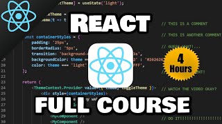 React Full Course for free ⚛️ 2024 [upl. by Henryetta]