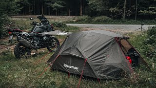 The BEST tent for motorcycle adventures Lets find out [upl. by Ronny]