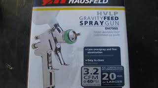 Campbell Hausfeld HVLP Spray Gun [upl. by Mossman682]