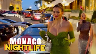 MONACO LUXURIOUS RICH LADIES NIGHTLIFE amp MONACO SUPER CARS [upl. by Ecirad185]