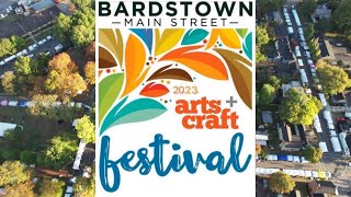 A selfguided tour of the 42nd Annual Bardstown Main Street Arts amp Craft Festival [upl. by Annauj]