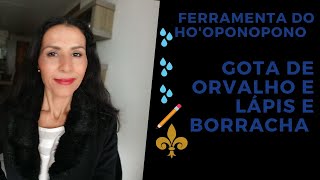 Gota de Orvalho e Lápis e Borracha Feramentas Do Hooponopono  Dra Vanessa Freire [upl. by Pall]