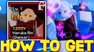 HOW TO GET HARUKA RIN EVO SHOWCASE in ANIME VANGUARDS ROBLOX [upl. by Matilde]