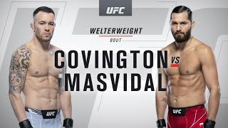 UFC 272 Colby Covington vs Jorge Masvidal Highlights [upl. by Tremain157]