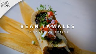 Vegan Black Bean Tamales  Tamales de Frijol Negro [upl. by Radack]