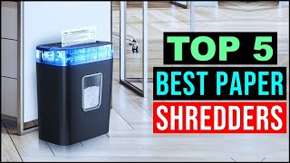 Top 5 Best Paper Shredder for Home amp Office 2024 Review [upl. by Slater]