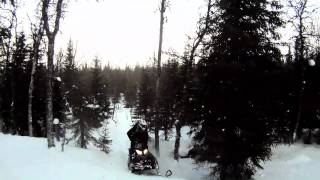 SkiDoo Tundra Extreme 600 ETEC moottorikelkka NRO62011 [upl. by Drawd]