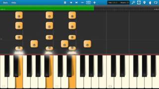 The White Stripes  Icky Thump  Piano Tutorial  Synthesia Cover [upl. by Malvino]