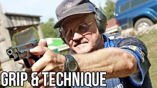 How to shoot a Pistol with world champion shooter Jerry Miculek [upl. by Dena]