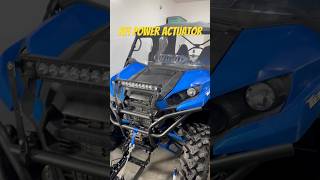 KFI UTV Snow Plow with Power Actuator snowplow snowplowing teryx [upl. by Amej37]