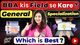 💥Which BBA General vs Specialization 🤔BBA Course Details in HindiBBA BBACourse BBAJobs [upl. by Ynalem498]