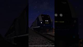 Amtrak Surfliner 784 flies through Leucadia in the Socal Train Simulator roblox amtraktrains [upl. by Ally]