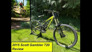 2015 Scott Gambler 720 Review pnw scottsports scottgambler downhillmtb [upl. by Achorn]