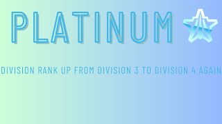 Platinum 2  Div 3 to Div 4  Once again Rocket League competetive rocketleague [upl. by Baiel585]