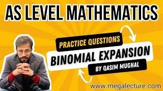 AS Levels Mathematics  Binomial Expansion  Practice Questions  WhatsApp 92 336 7801123 [upl. by Ardnassak788]