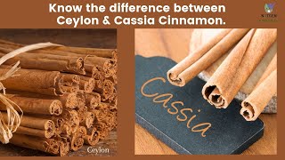 How to identify the difference between Ceylon Cinnamon amp Cassia Cinnamon  Benefits  Dalchini [upl. by Aicined]