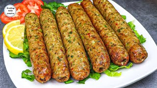 Restaurant Style Seekh Kabab Recipe Make With Chicken Beef Soft Chicken Seekh Kabab At Home [upl. by Enait]