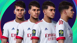 Lucas Paquetá PES 2021  Ajuste de overall e edição de jogador licenciado temporada 2122 [upl. by Ayres]