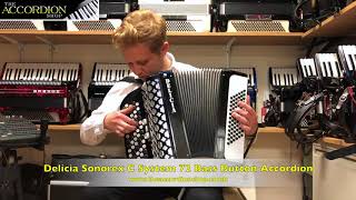 Delicia Sonorex C system 72 Bass Button Accordion [upl. by Llertnom]